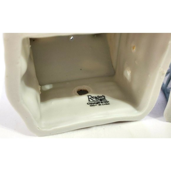 Reader's Digest 3 Christmas Village building Ornaments GROCER BAKER QUEEN'S INN - Picture 7 of 9